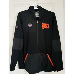 Men's 3XL NWOT Philadelphia Flyers Fanatics Rinkside Full-Zip Jacket - Black